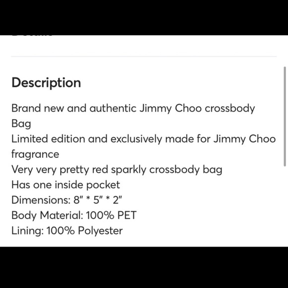 Jimmy Choo crossbody - Picture 7 of 7